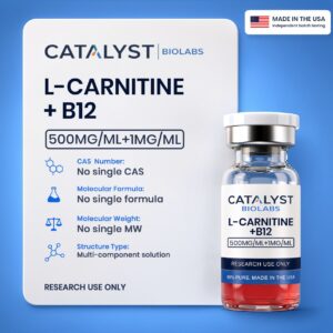 L-CARNITINE 500 mg/mL + VITAMIN B12 1mg/mL - 30ml 202609LCB12